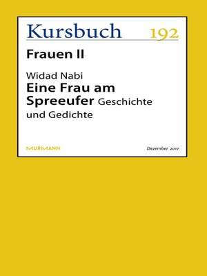 cover image of Eine Frau am Spreeufer
